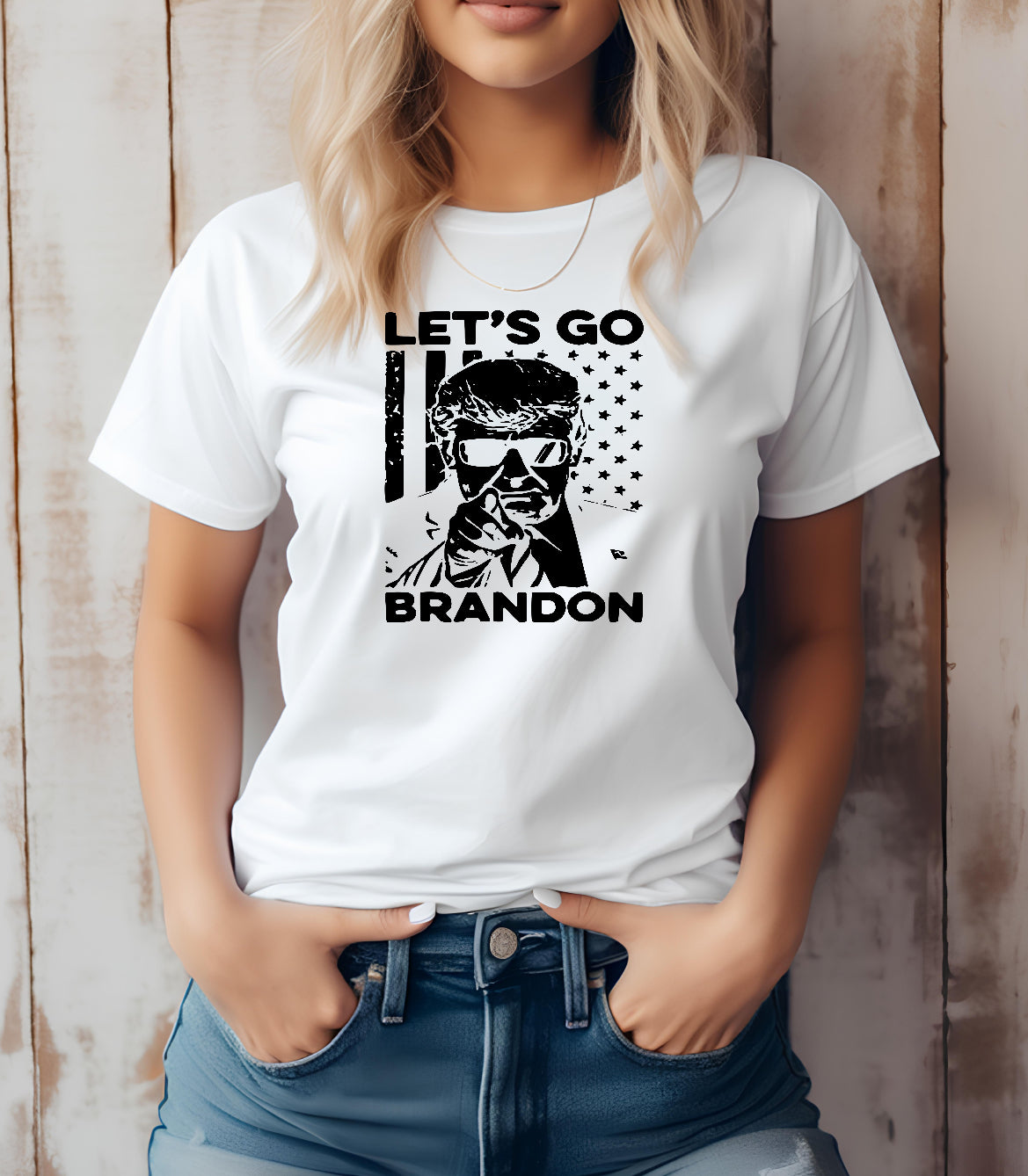 Let’s Go Brandon Screen Print