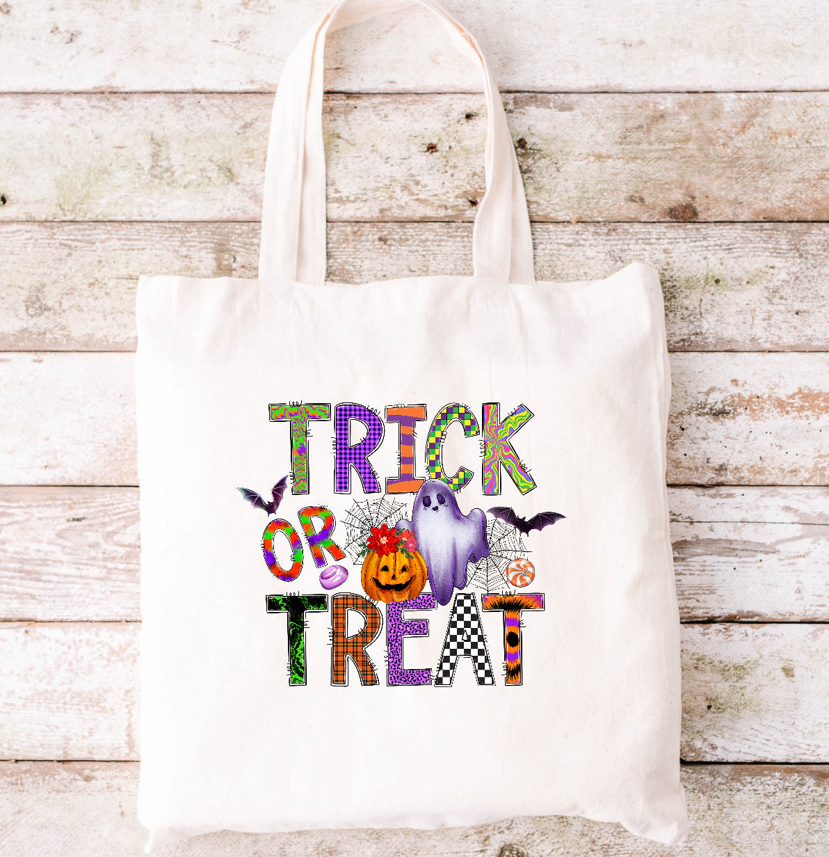 Trick or Treat  Adult  Clear Screen Print