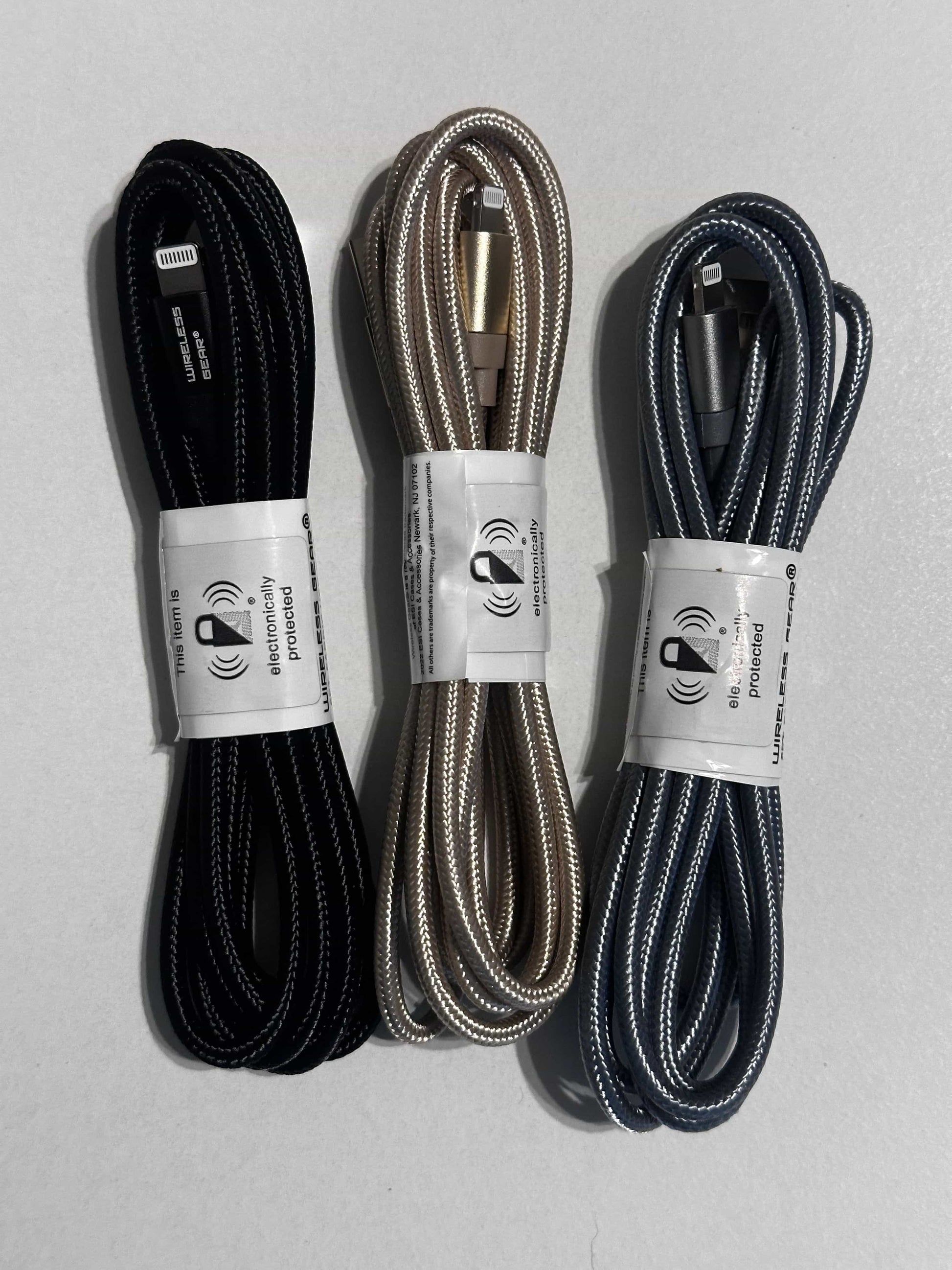 6ft IPhone Fabric Charging Cable Blanks  