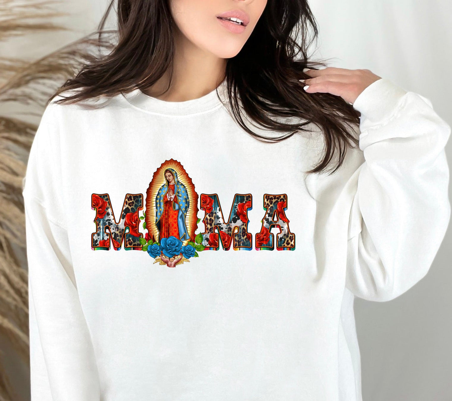 Mama Our Lady  Clear Screen Print Hot  