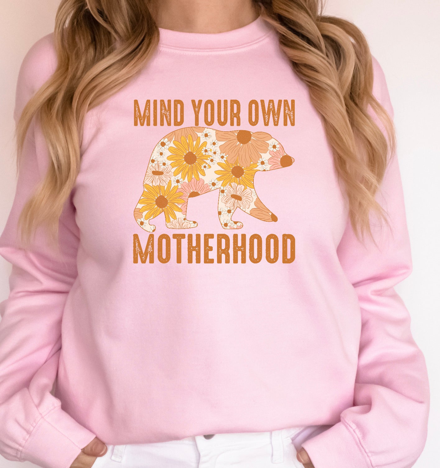 Mind Your Own Motherhood Clear Screen Print Hot  