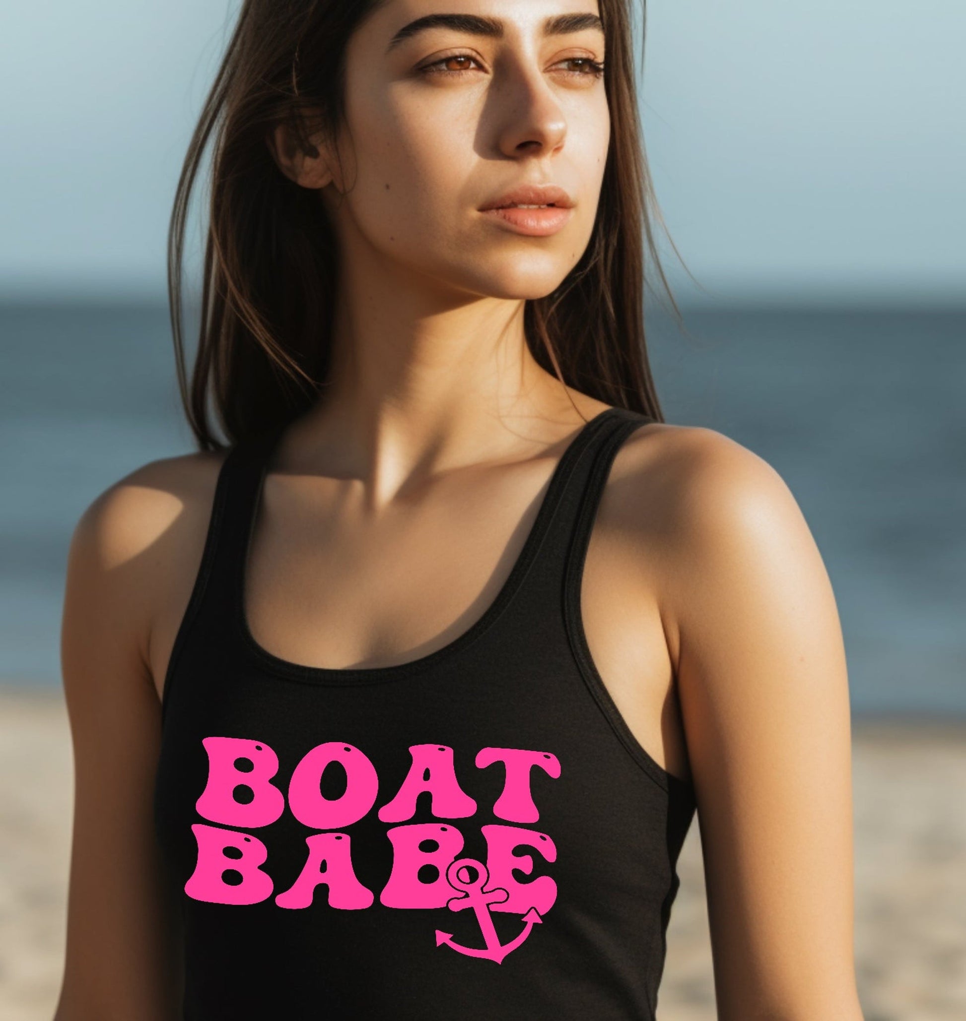 Boat Babe  Screen Print RTS  