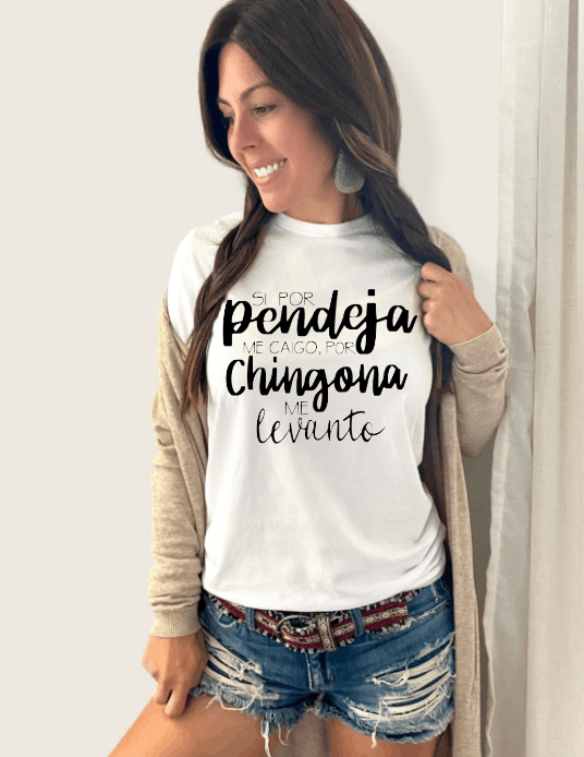 Si Por Pendeja Screen Print RTS  