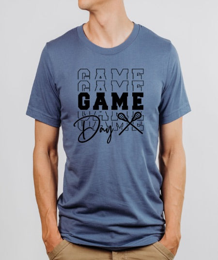 Game Day Lacrosse Screen Print RTS  
