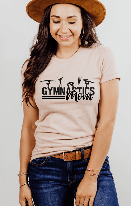 Gymnastics Mom   Screen Print RTS  