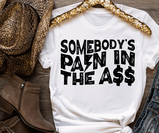 Pain in the Ass Screen Print RTS  